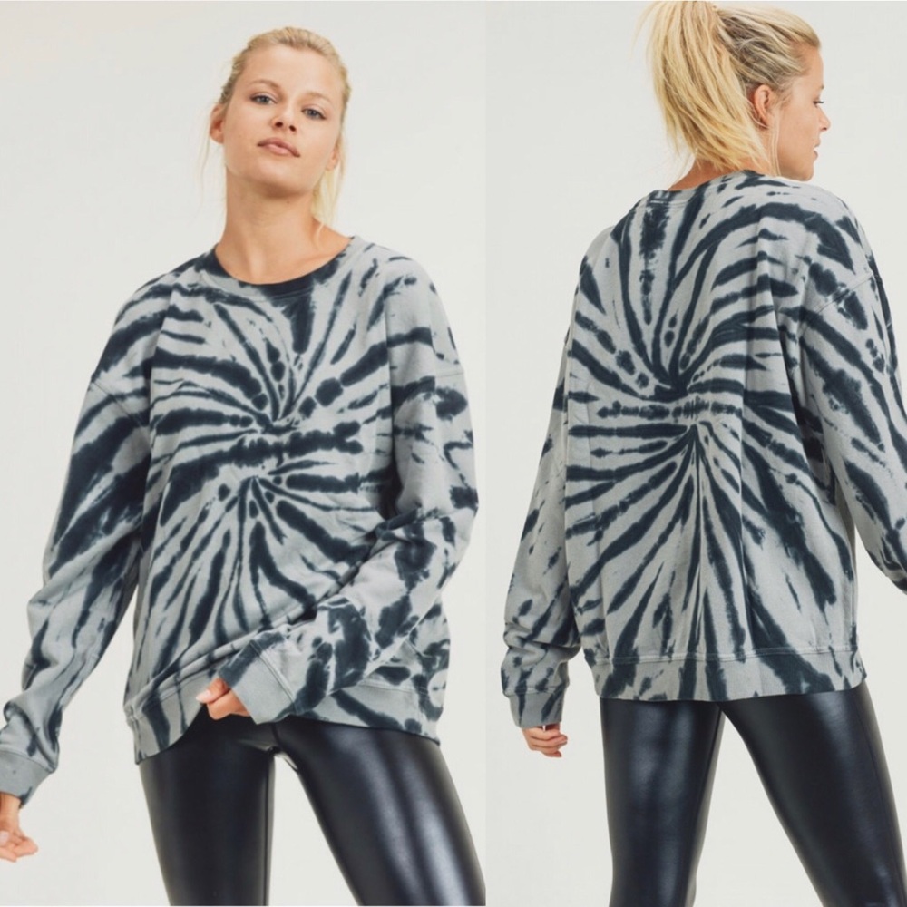 ✖️LAST 2 NWT STORM OVERSIZED TIE DYE PULLOVER SWEATER